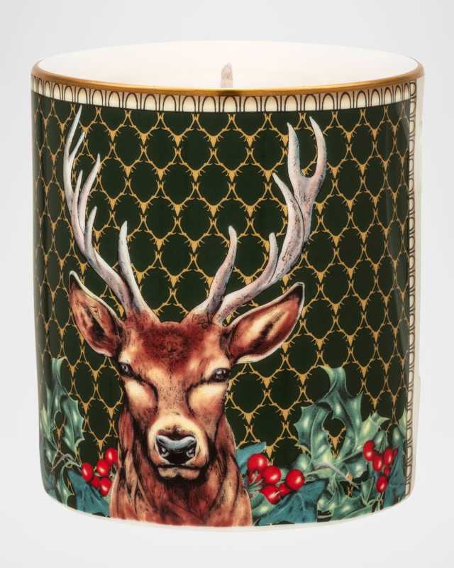 Antler Trellis Stag Candle, 0.9 kg